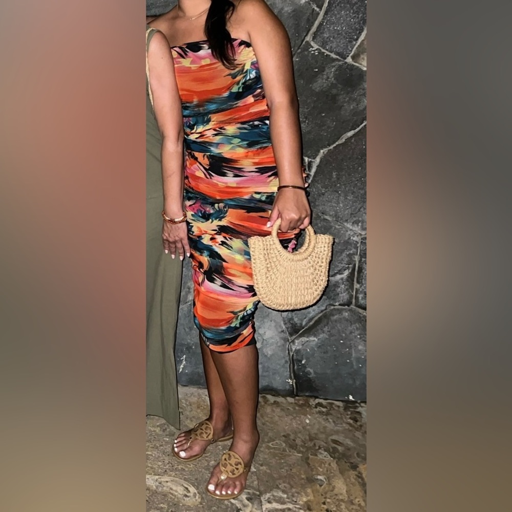 Midi sunset dress